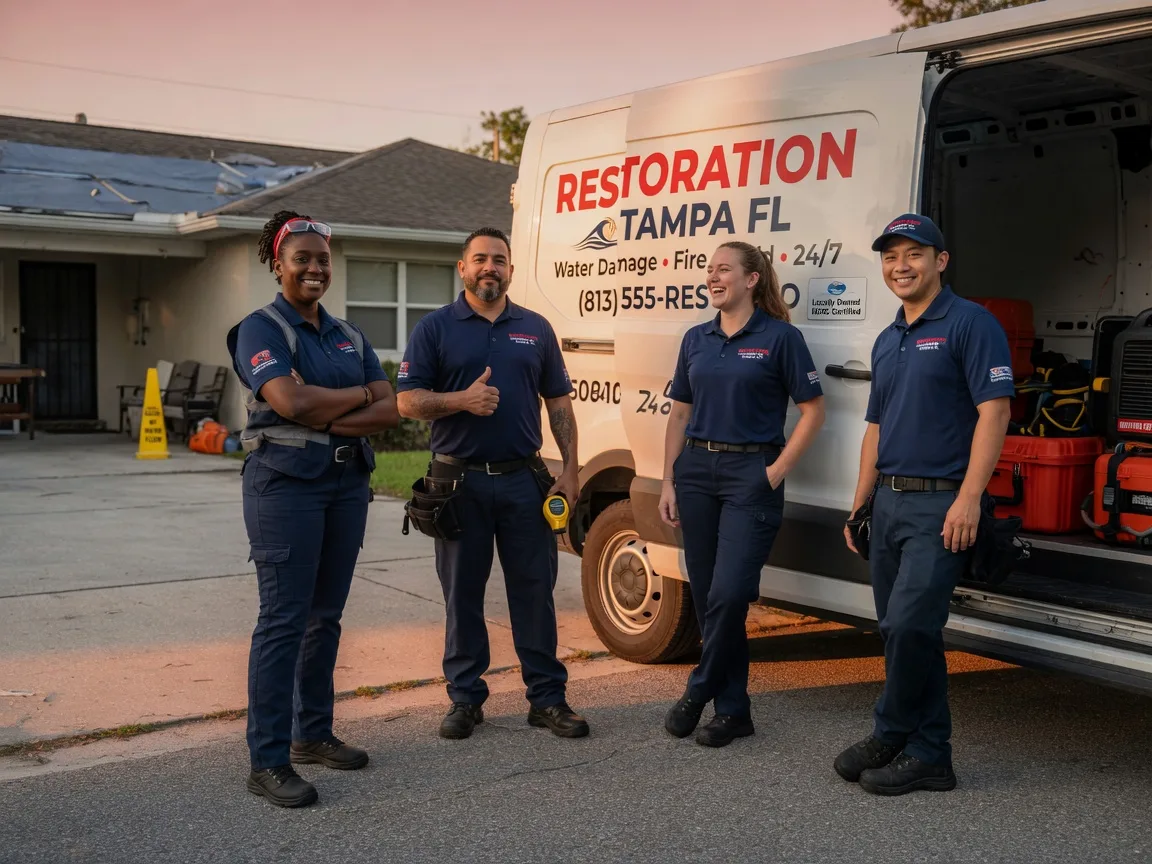 Water Damage Restoration company in Wills Point, TX